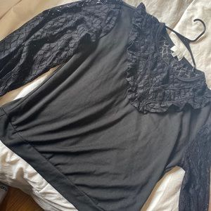 Black Long Sleeve Blouse